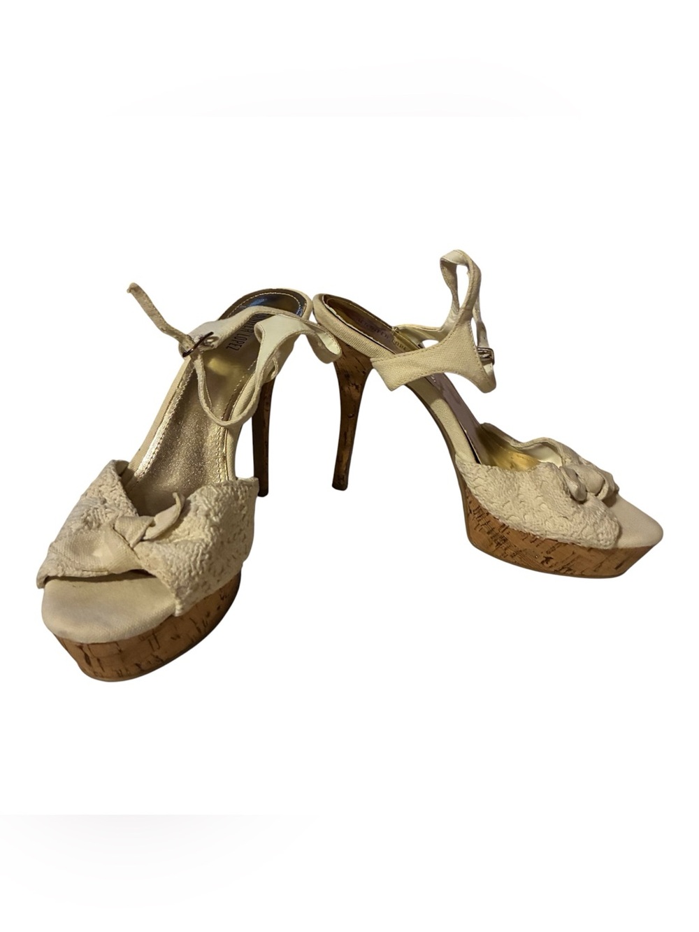 BRAND NEW JENNIFER LOPEZ DREAM ANKLE STRAP STILETTOS SiZE 9 1/2